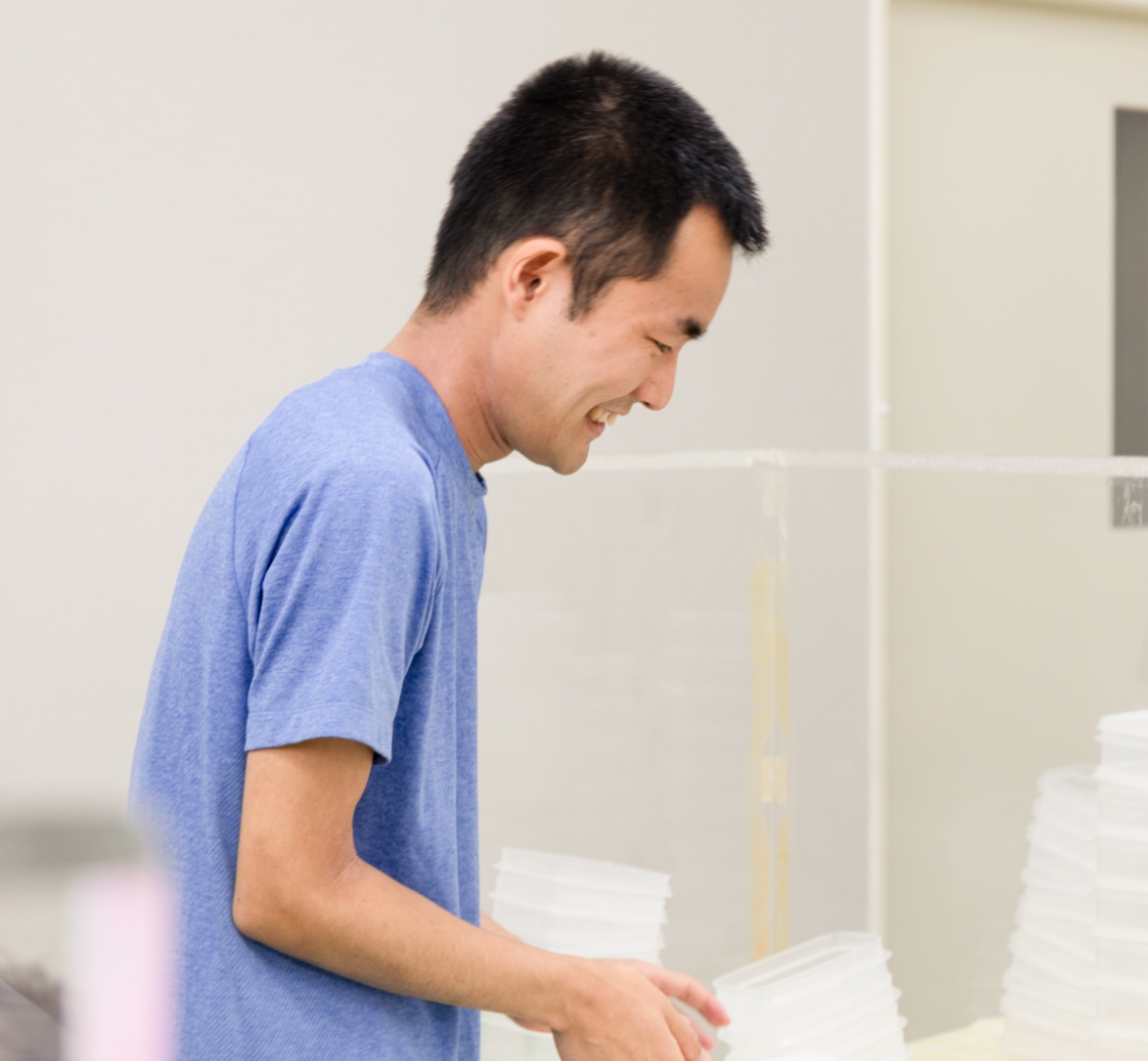作業の様子