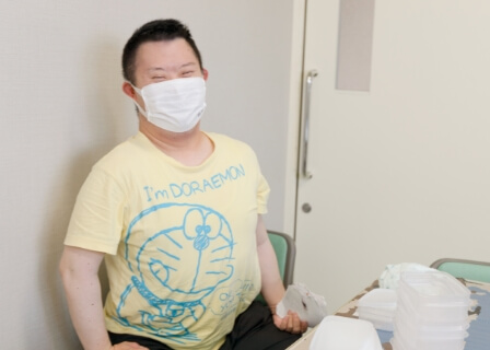 作業の様子