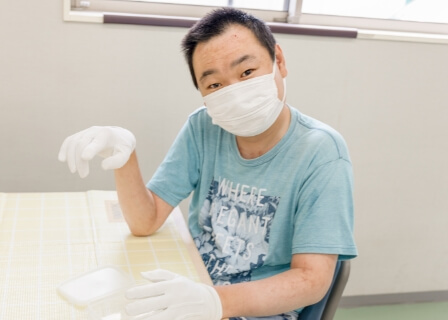 作業の様子